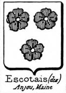 Escotais Coat of Arms / Family Crest 0