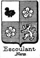 Escoulant Coat of Arms / Family Crest 0