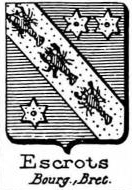 Escrots Coat of Arms / Family Crest 0