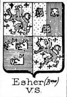 Esher Coat of Arms / Family Crest 0