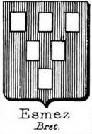 Esmez Coat of Arms / Family Crest 0