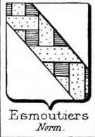Esmoutiers Coat of Arms / Family Crest 0