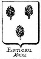 Esneau Coat of Arms / Family Crest 0