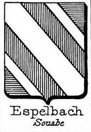 Espelbach Coat of Arms / Family Crest 2
