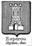 Esperou Coat of Arms / Family Crest 0