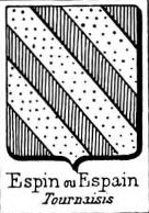 Espin Coat of Arms / Family Crest 0