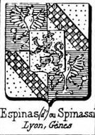 Espinas Coat of Arms / Family Crest 1
