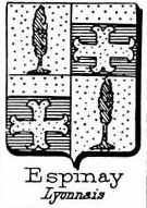 Espinay Coat of Arms / Family Crest 3
