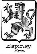 Espinay Coat of Arms / Family Crest 0
