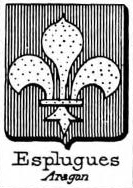 Esplugues Coat of Arms / Family Crest 0