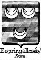 Espringalles Coat of Arms / Family Crest 0