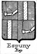 Espuny Coat of Arms / Family Crest 2