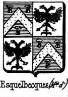 Esquelbecque Coat of Arms / Family Crest 0