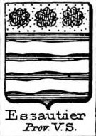 Essautier Coat of Arms / Family Crest 0