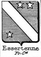Essertenne Coat of Arms / Family Crest 0