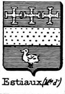 Estiaux Coat of Arms / Family Crest 0