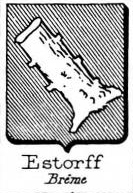 Estorff Coat of Arms / Family Crest 1