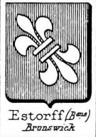 Estorff Coat of Arms / Family Crest 0