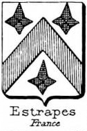 Estrapes Coat of Arms / Family Crest 0