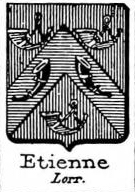 Etienne Coat of Arms / Family Crest 1