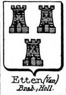 Etten Coat of Arms / Family Crest 0