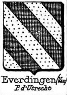 Everdingen Coat of Arms / Family Crest 2