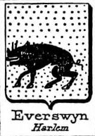Everswyn Coat of Arms / Family Crest 0