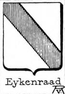 Eykenraad Coat of Arms / Family Crest 0