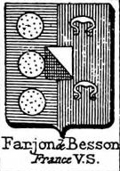 Farjon Coat of Arms / Family Crest 1