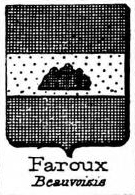 Faroux Coat of Arms / Family Crest 0