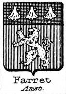 Farret Coat of Arms / Family Crest 0