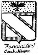 Fassati Coat of Arms / Family Crest 1