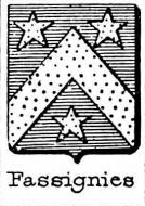 Fassignies Coat of Arms / Family Crest 0