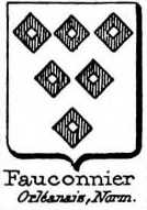 Fauconnier Coat of Arms / Family Crest 0