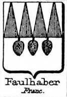 Faulhaber Coat of Arms / Family Crest 2