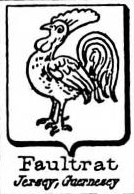 Faultrat Coat of Arms / Family Crest 1