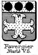 Favergier Coat of Arms / Family Crest 0