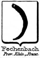Fechenbach Coat of Arms / Family Crest 0