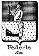 Federle Coat of Arms / Family Crest 0