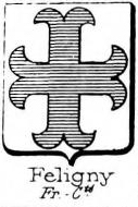Feligny Coat of Arms / Family Crest 0