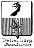 Fellenberg Coat of Arms / Family Crest 1