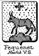 Fequenet Coat of Arms / Family Crest 1
