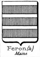 Feron Coat of Arms / Family Crest 3