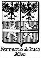 Ferrario Coat of Arms / Family Crest 2