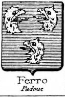 Ferro Coat of Arms / Family Crest 3