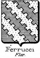Ferrucci Coat of Arms / Family Crest 2