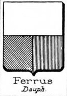 Ferrus Coat of Arms / Family Crest 1