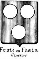 Festi Coat of Arms / Family Crest 1