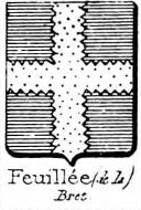 Feuillee Coat of Arms / Family Crest 1