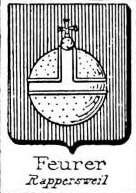 Feurer Coat of Arms / Family Crest 3
